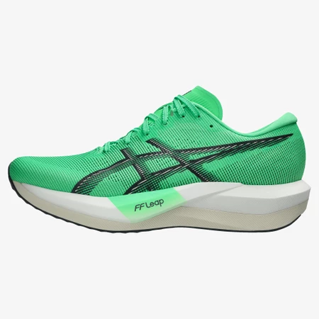 Asics Magic Speed 5 in Green/Grey