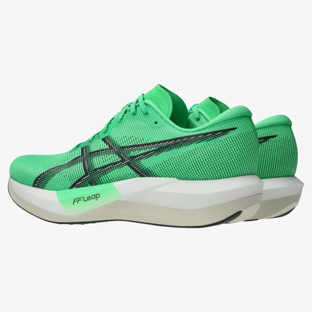 Asics Magic Speed 5 in Green/Grey