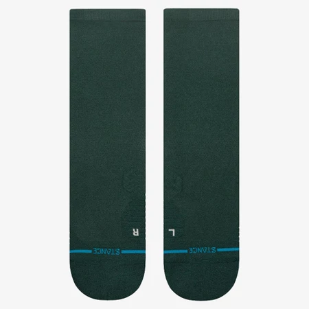 Stance Run Light Crew Socks in Pine