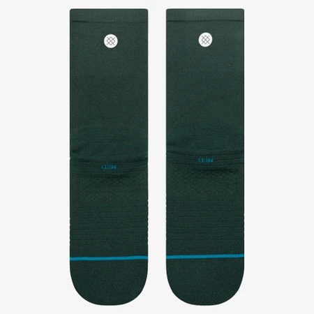 Stance Run Light Crew Socks in Pine