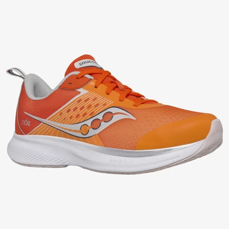 Saucony Ride KDZ in Orange/Sunset
