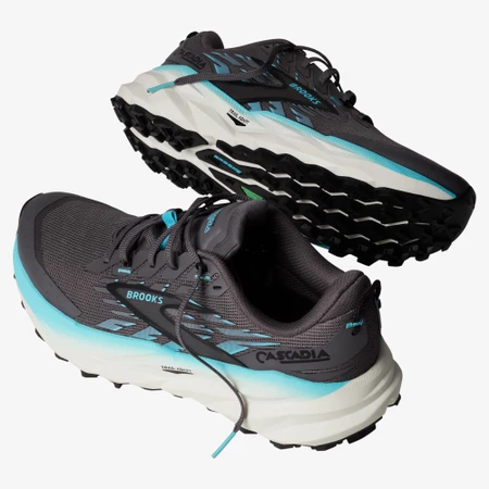 Brooks Cascadia 19 in Grey/Blue