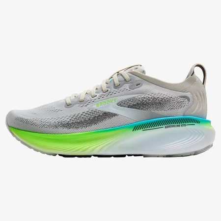 Brooks Adrenaline GTS 25 in  Oyster/Green