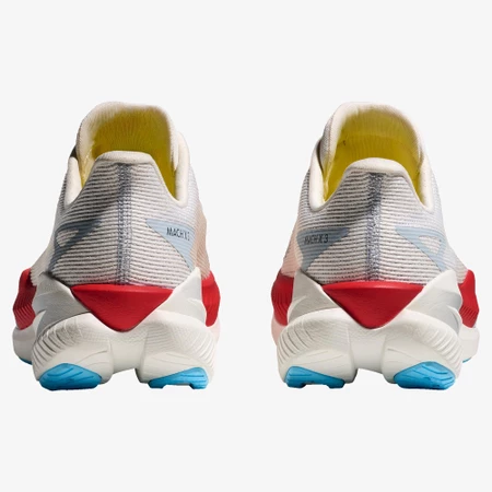 Hoka Mach X 3 in White/Alabaster