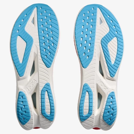 Hoka Mach X 3 in White/Alabaster