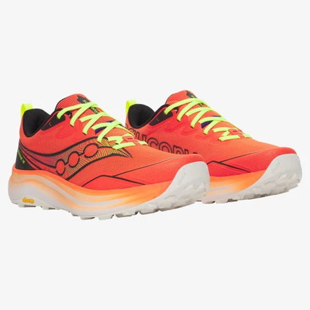 Saucony Peregrine 16 in Fire/Black