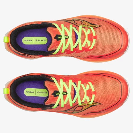 Saucony Peregrine 16 in Fire/Black