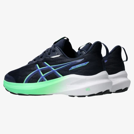 Asics GT-1000 14 GS in Black/Green