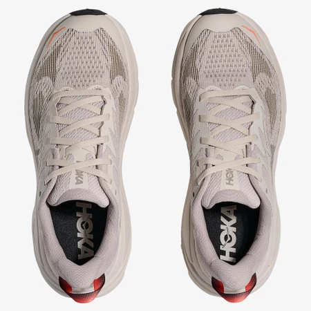 Hoka Challenger 8 Wide in Stucco/Grey