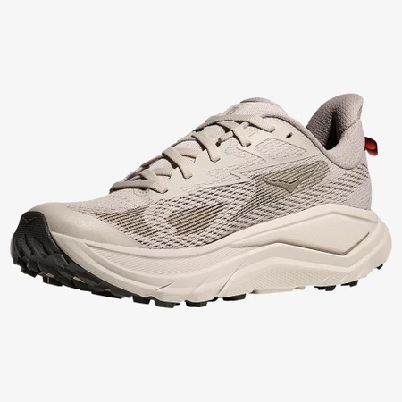 Hoka Challenger 8 Wide in Stucco/Grey