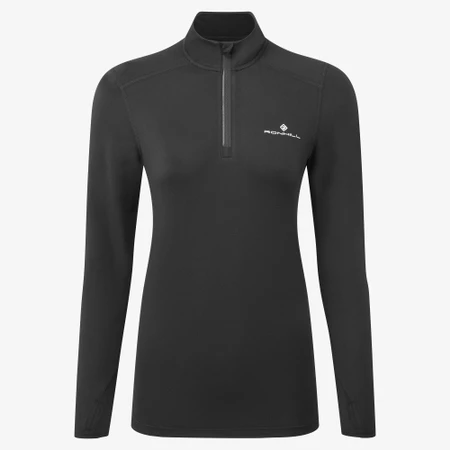 Ronhill Core Half-Zip Top in Black