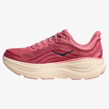 Hoka Bondi 9 Wide in Lingonberry/Cranberry