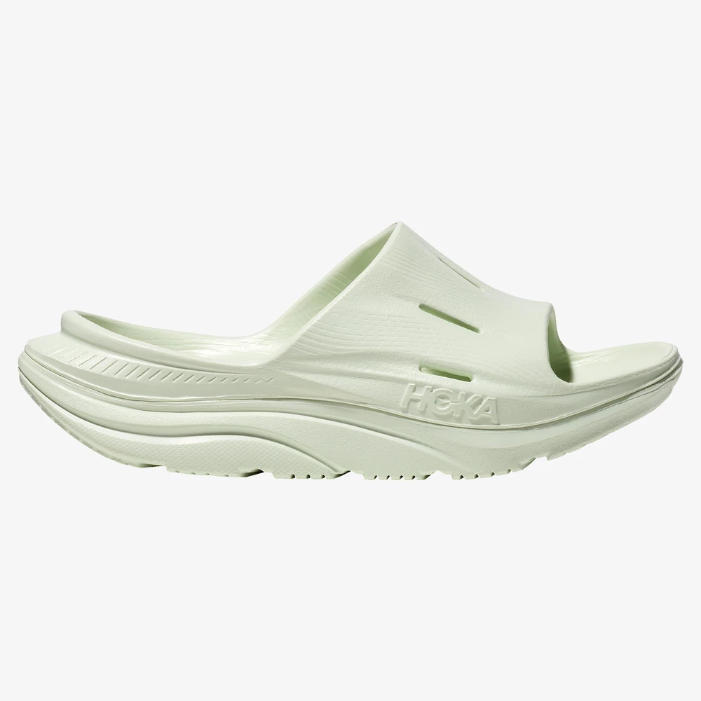 Hoka Ora Recovery Slides 3 in Sea Glass