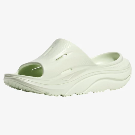 Hoka Ora Recovery Slides 3 in Sea Glass