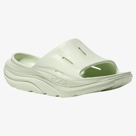 Hoka Ora Recovery Slides 3 in Sea Glass