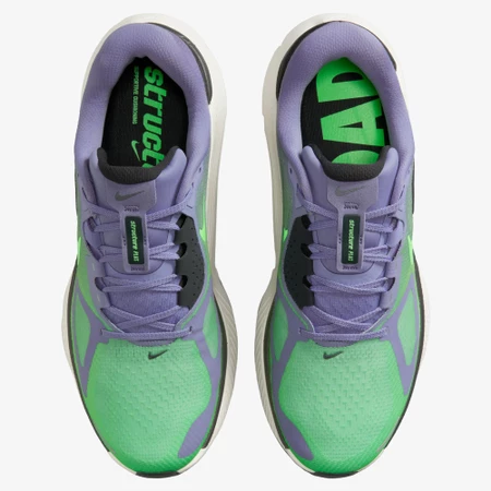 Nike Structure Plus in Iron Purple/Green
