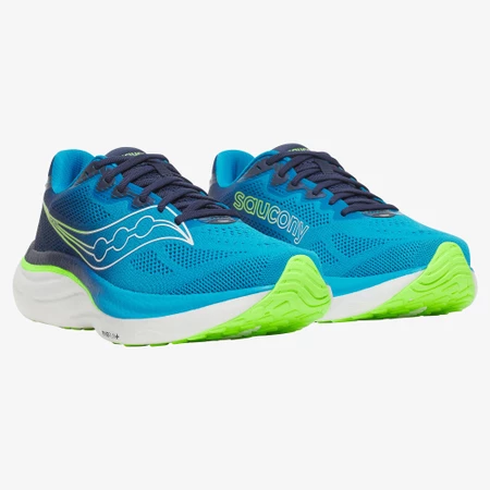 Saucony Ride 19 in Cobalt/Slime