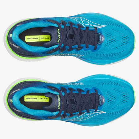 Saucony Ride 19 in Cobalt/Slime