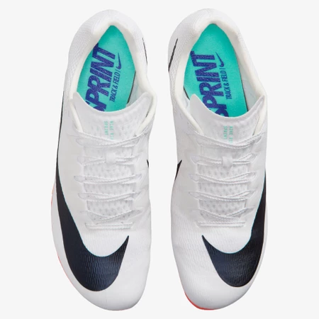 Nike Zoom Rival Sprint in White/Crimson