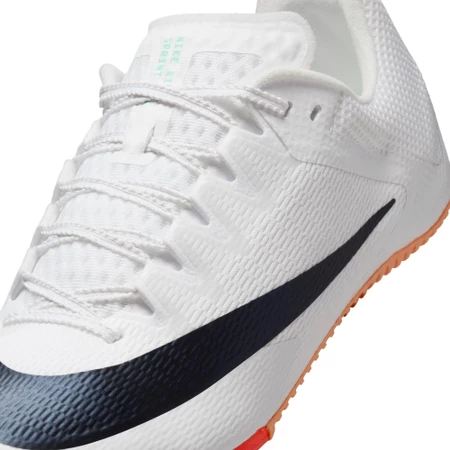 Nike Zoom Rival Sprint in White/Crimson