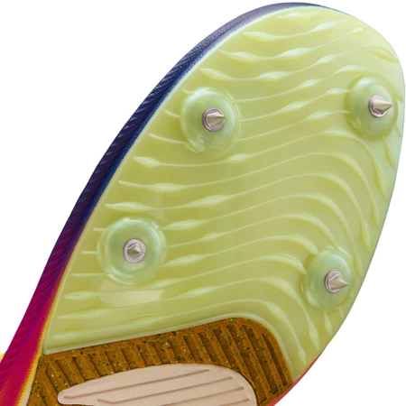 Nike Zoom Rival Distance in Citron Pulse/Indigo