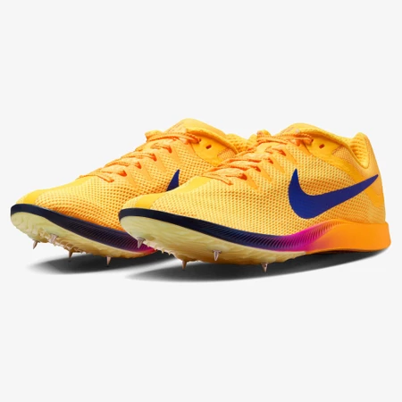 Nike Zoom Rival Distance in Citron Pulse/Indigo