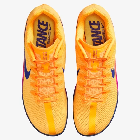 Nike Zoom Rival Distance in Citron Pulse/Indigo