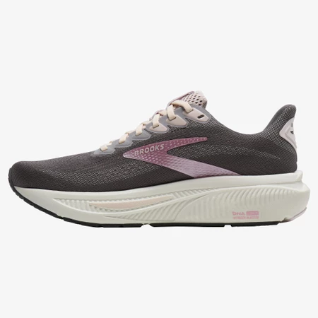 Brooks Ghost 17 in Poppy Seed/Pink