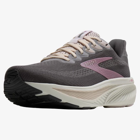 Brooks Ghost 17 in Poppy Seed/Pink