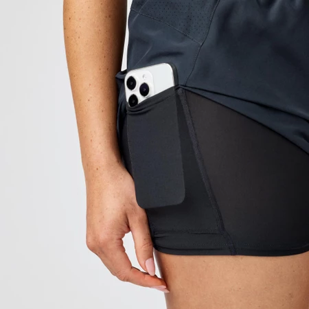 Brooks Dash 2-in-1 Shorts in Black