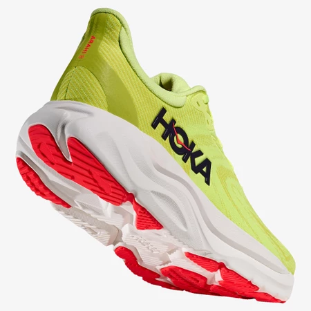 Hoka Arahi 8 Wide in Neon Yuzu