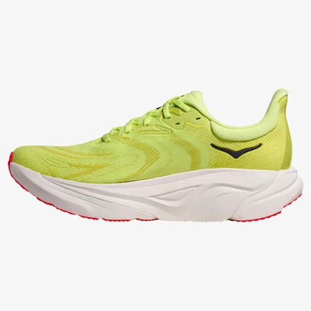 Hoka Arahi 8 Wide in Neon Yuzu