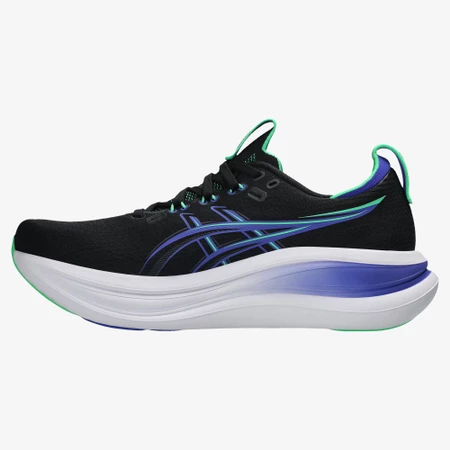 Asics Gel Nimbus 28 in Black/Cobalt