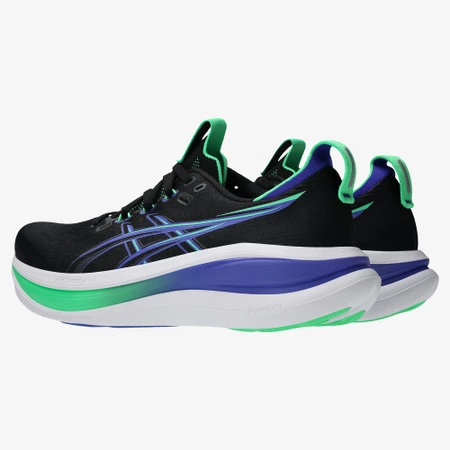 Asics Gel Nimbus 28 in Black/Cobalt