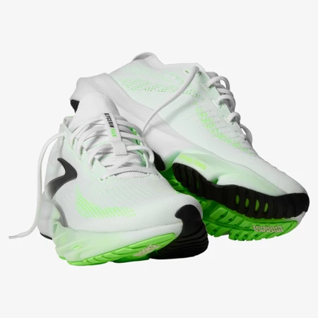 Brooks Glycerin Flex in White/Green