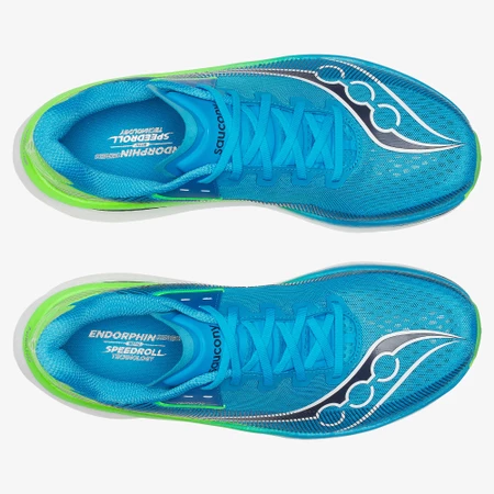 Saucony Endorphin Azura in Cobalt/Slime