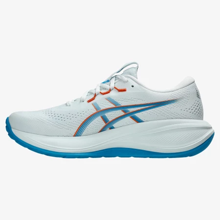 Asics Gel Cumulus 28 in White/Blue