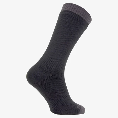 Sealskin Wiveton Waterproof Crew Socks in Black