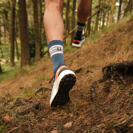 Versus Trail Run Socks in Blue/Lilac