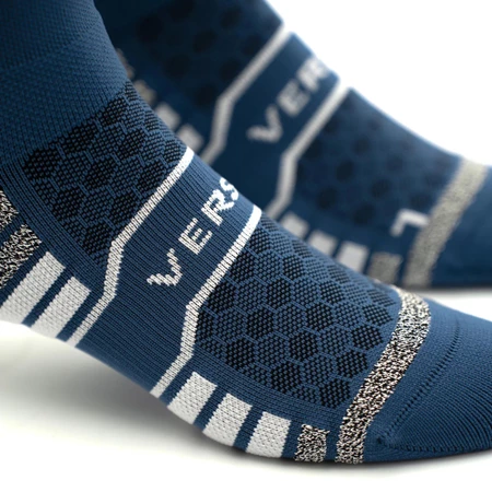 Versus Trail Run Socks in Blue/Lilac