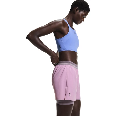 On 3in Performance 2-in-1 Shorts in Sakura