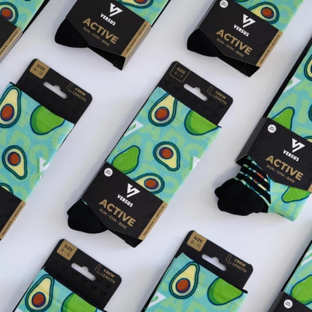 Versus Active Socks in Avocado