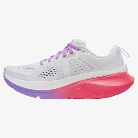 Saucony Guide 18 in White/Crocus