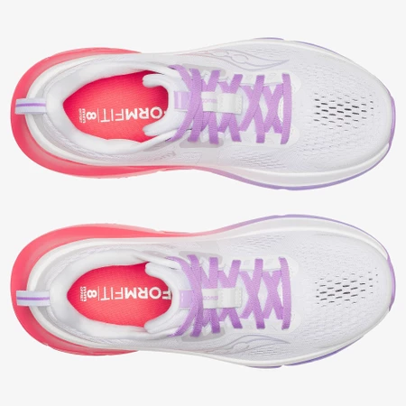 Saucony Guide 18 in White/Crocus