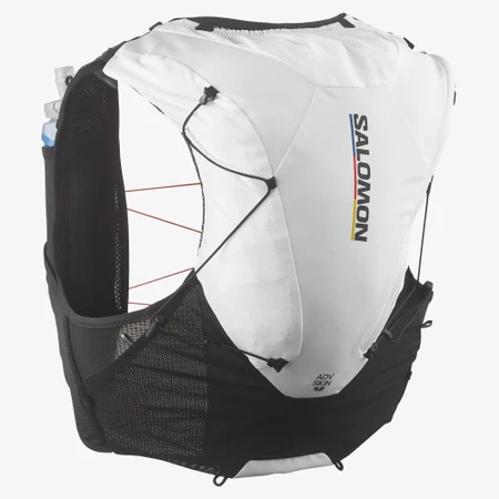 Salomon Adv Skin 12 Set in Black/White