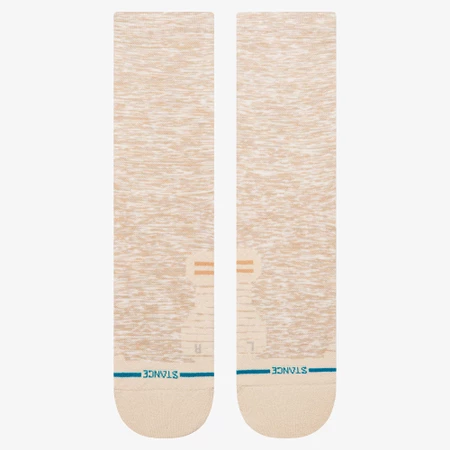 Stance Run Light Crew Socks in Oatmeal
