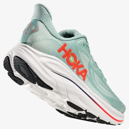 Hoka Clifton 10 in Sage/Flame