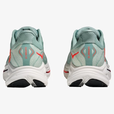 Hoka Clifton 10 in Sage/Flame