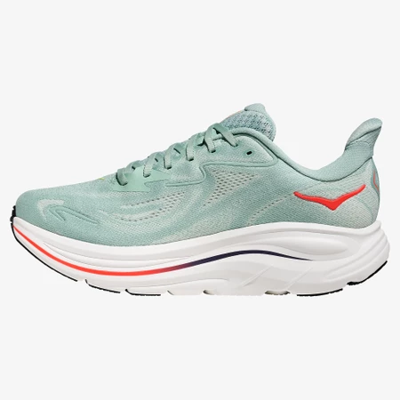 Hoka Clifton 10 in Sage/Flame