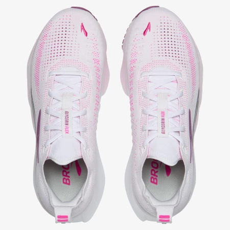 Brooks Glycerin Flex in White/Pink